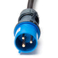 Ladekabel | Adapter Juice Booster auf Industriesteckdose CEE32A/230V blau (1-phasig)