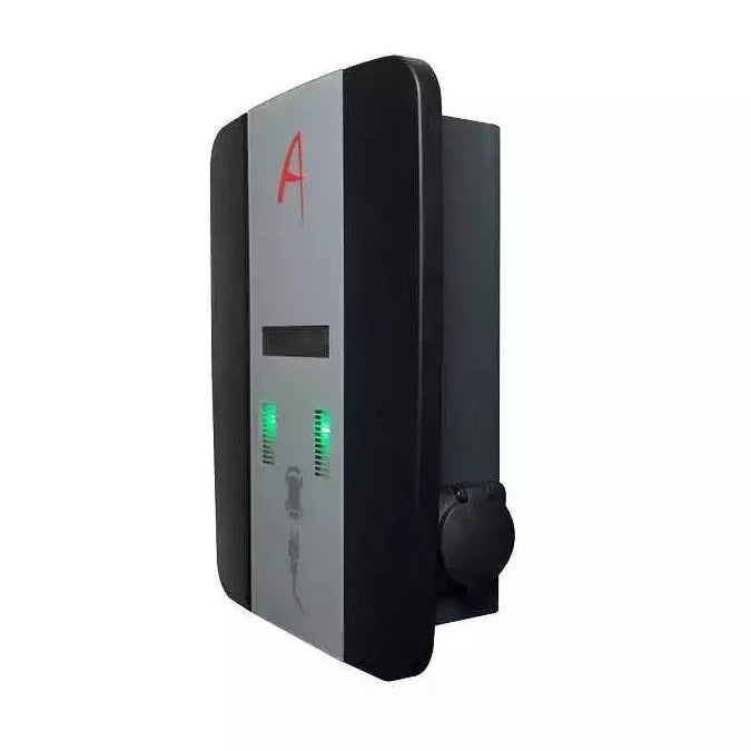 Wallbox | Alphatec Twin-Power (1x 22kW / 2x 11kW | Buchse | Typ2) e-mobility.vip